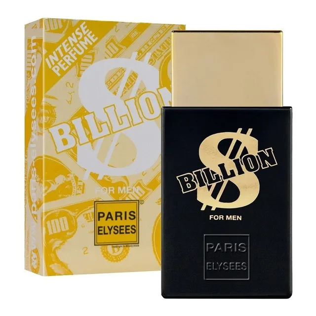 Perfume Billion For Men 100ml Edt - Paris Elysees Perfume Billion For Men 100ml Edt - Paris Elysees