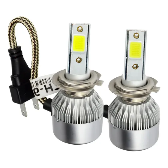 Kit Cree Led Cob H1 H3 H4 H7 H11 9005 9006 Luz Blanca Auto S