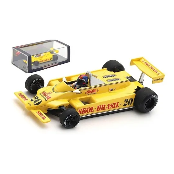 Fittipaldi F8 1980 - Emerson Fittipaldi 1/43 Spark