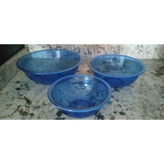 Escudillas Pyrex Redondas Para Hornear, Son Tres Unidades, 