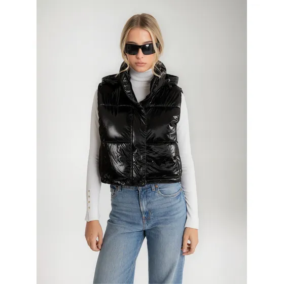Chaleco Puffer Brillante Importado Premium I Am