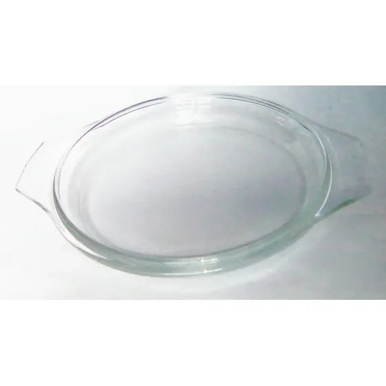 Bandeja/molde De Vidrio Refractario Para Pie Con Asas 27,5cm