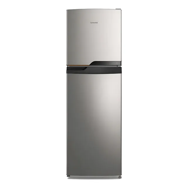 Geladeira Com Freezer Continental Tc45s Con Capacidad De 400l Prata 220v