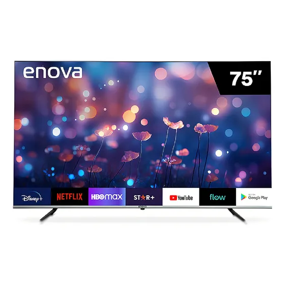 Smart TV de 75" Enova Smart TV TE75UA10-TD con pantalla LED 4K