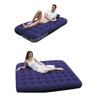 Colchón Inflable Doble Para Casa Y Camping 152x203 Cm Colchón Inflable Doble Para Casa Y Camping 152x203 Cm