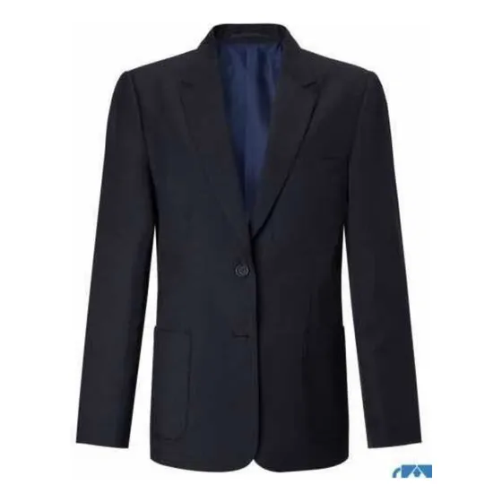 Blazer Saco De Paño Naval Colegial Azul Talle 12, 14, 16