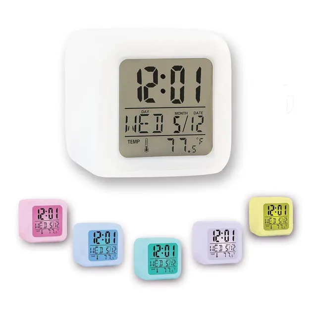 Reloj Despertador Para Niño Niña Digital Luz