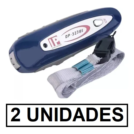 Detector De Dolares Billetes Falsos Portatil Luz Uv Banda
