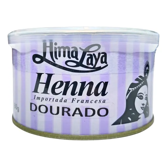 Tintura Henna Himalaya Em Pó Dourado 80g