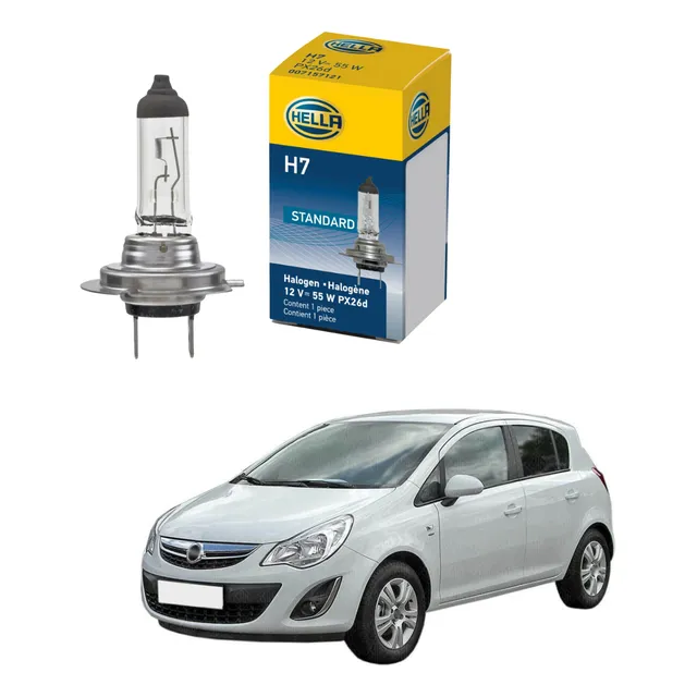 Ampolleta Luz Baja Halógena Para Opel Corsa 2012-2015