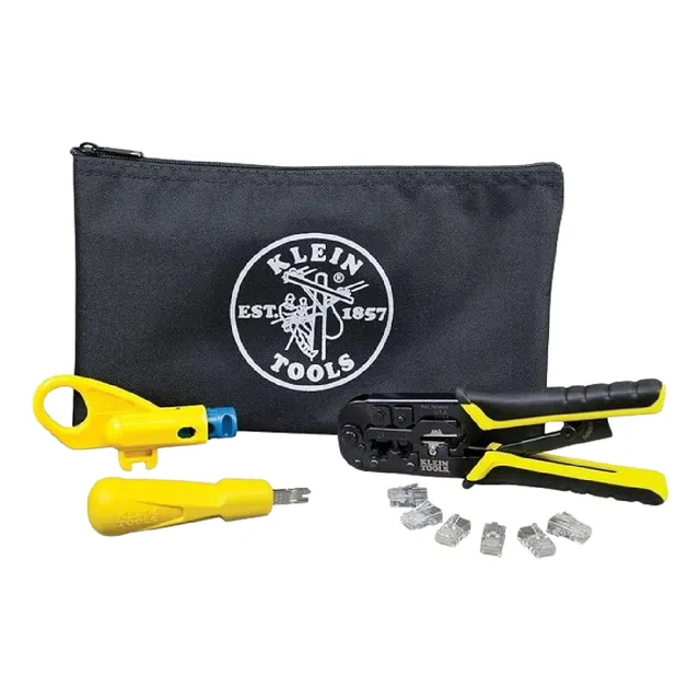Klein Tools Vdv026-212 Kit D/instalac Cable Par Trenzadoestu