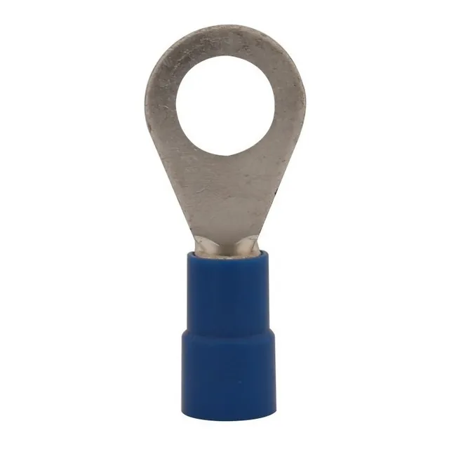 Terminal De Ojo 1/4 Forrada Cable 16-14 Precio Por 1000 Pzas