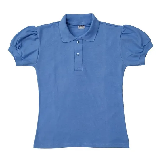 Chemise Escolar Azul Hembra Qantik Desde Talla 12 A La 16