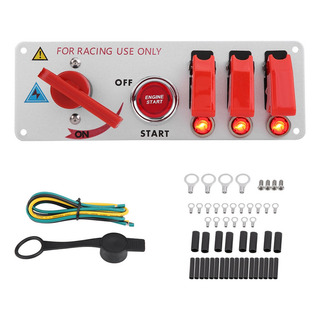 Panel De Encendido, Botón Led De Arranque Del Motor De Un Co Panel De Encendido, Botón Led De Arranque Del Motor De Un Co