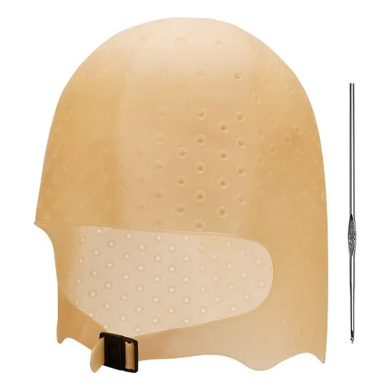 Gorra Para Teñir El Cabello Silicona Mechas Dompel Reutiliza