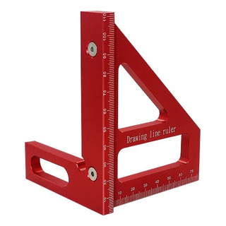 Regla Triangular Graduada Multifuncional Para Carpintería A Regla Triangular Graduada Multifuncional Para Carpintería A