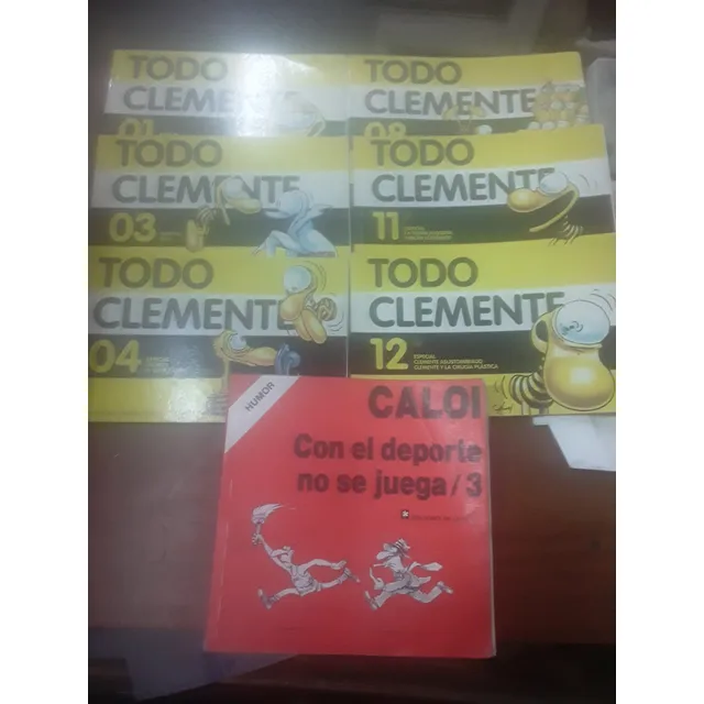Libro De Caloi - Lote X 7 Libros - Clemente - Deporte