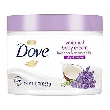 Dove Batida Lavanda Y Leche De Coco Crema Corporal 10 Oz