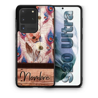 Funda Galaxy Flores Madera S20 Ultra S10 Note Personalizada Funda Galaxy Flores Madera S20 Ultra S10 Note Personalizada