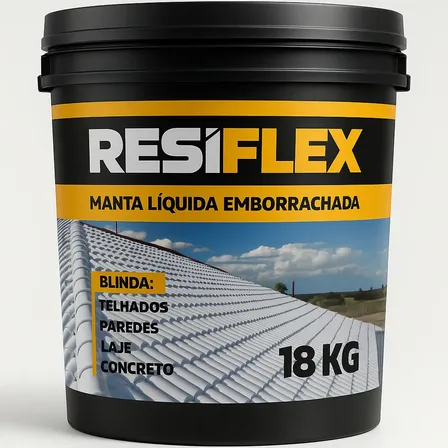 Manta Líquida Resistente Sol E Chuva Resiflex 18kg