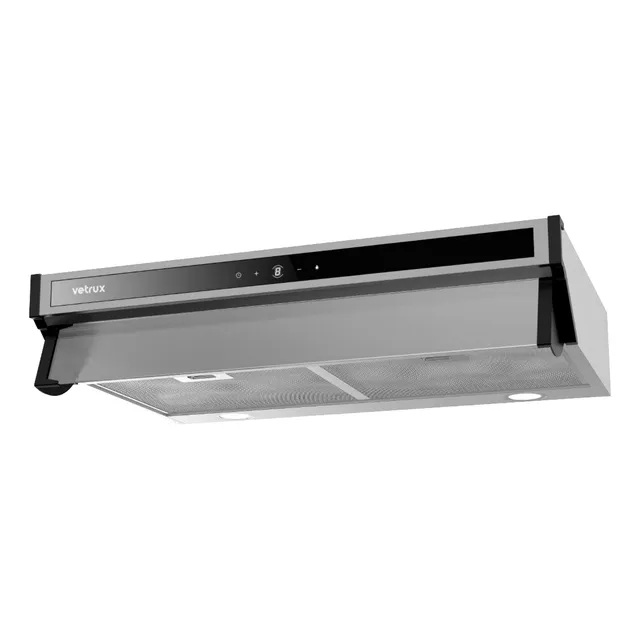 Campana Lite Touch 90cm Acero Vetrux