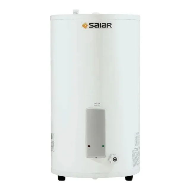 Termotanque Eléctrico 55 Lts Saiar De Pié Conexión Superior Color Blanco TEPC055