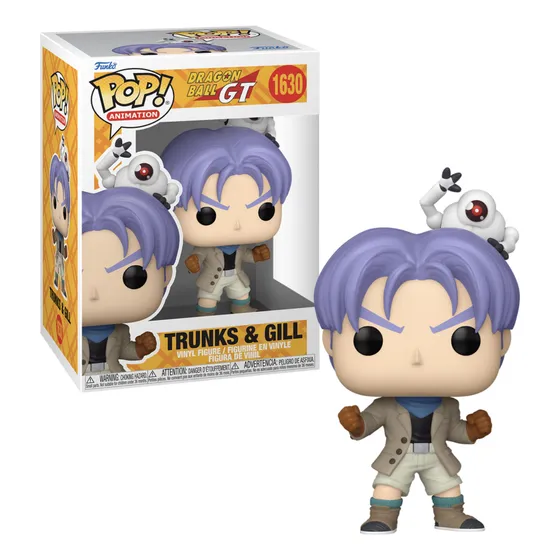 Trunks & Gill Funko Pop 1630 Dragon Ball Gt Original