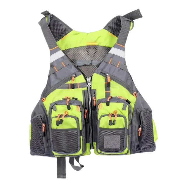 Chaleco De Pesca Ajustable Ergonómico Chaqueta De Pesca Con