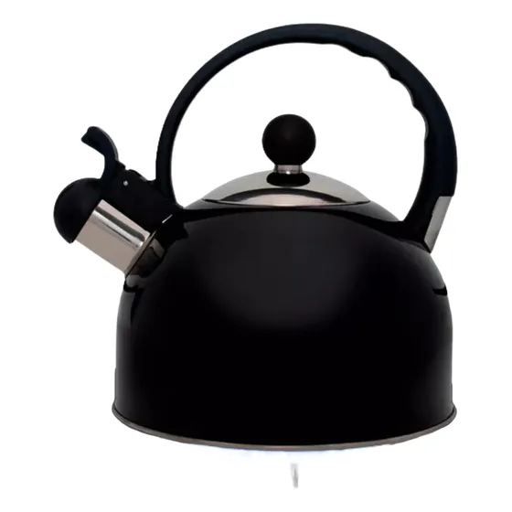 Chaleira Aço Inox 2 Litros Alta Qualidade Café C/alça Apito