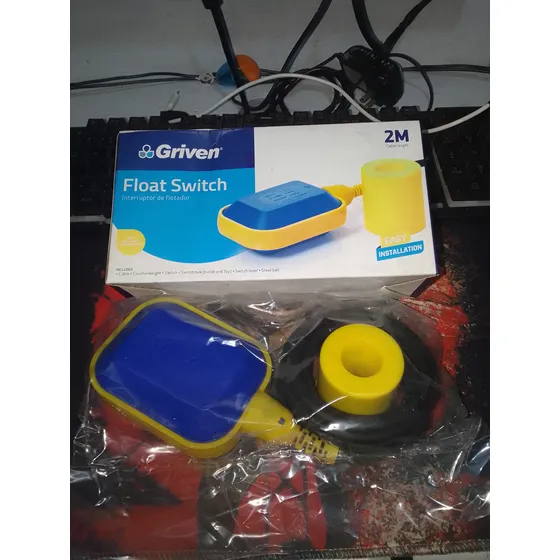 Flotante Electrico Flotador Tanque Agua 2mts Cable