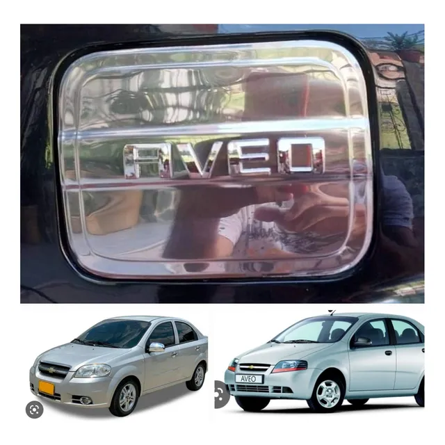 Chevrolet Aveo Sedan,lt-ls , Tapa Gasolina Cromada ,aplique