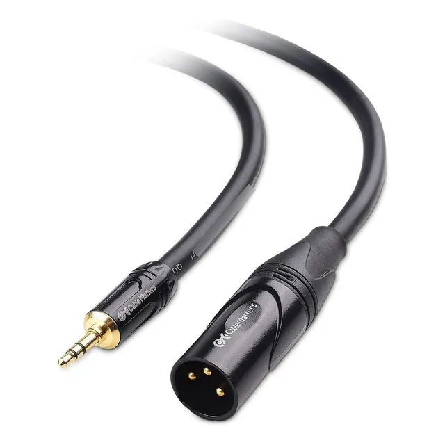 Cable Matters 3,5 Mm A Xlr 15 Pies Macho A Macho