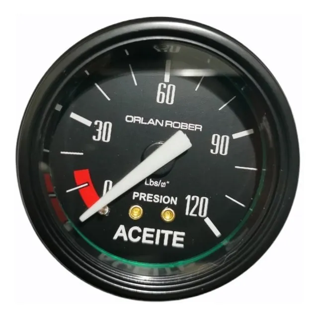 Reloj Orlan Presión Aceite 120lbs 52mm Mecánico 615h 120