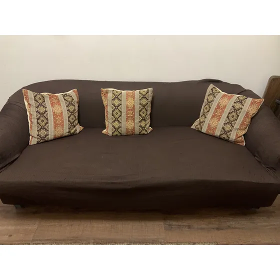 Juego De Sillones, 1 De Tres Cuerpos Y 2 De Un Cuerpo