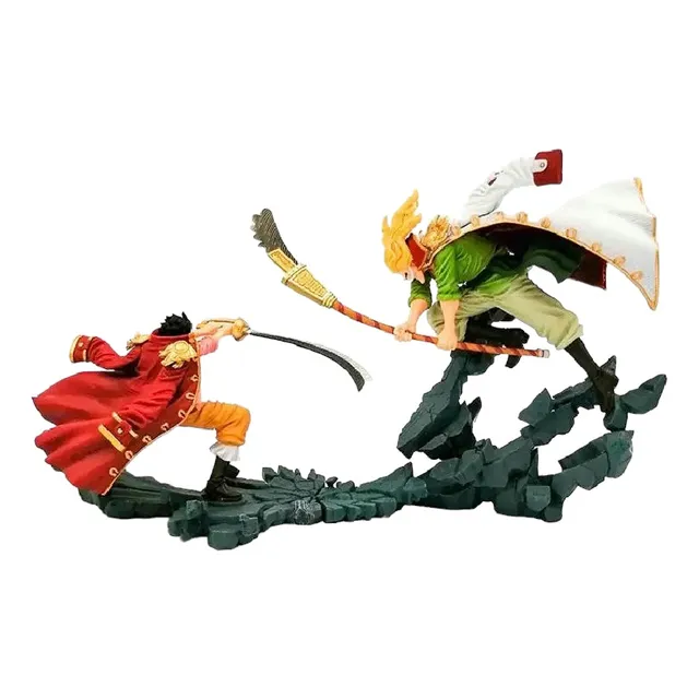 One Piece Figura Gold D Roger Vs Edward Newgate Barbablanca 