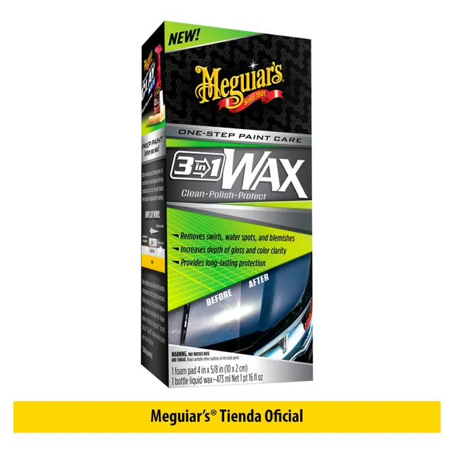 Meguiar's Cera Wax 3 en 1