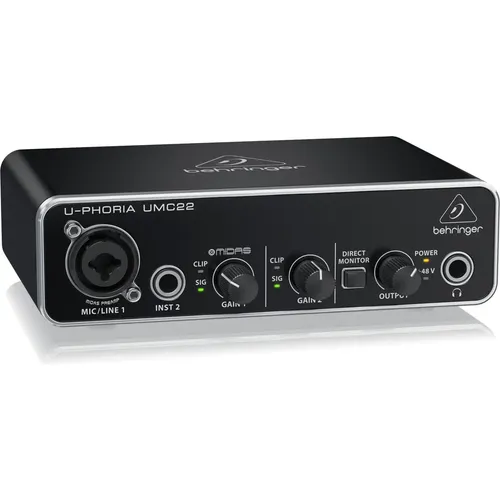 U-phoria Umc204hd Interfaz De Audio - Behringer Color Negro