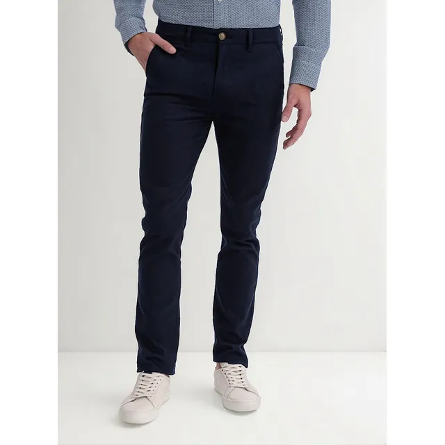 Pantalón Estilo Chino De Gabardina Para Hombre Holstone