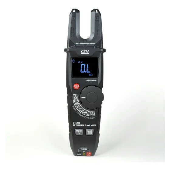Pinza Amperométrica Trms Dt-390 200a 1000v Cap Resist Cem