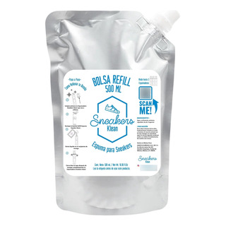 Sneakers Klean | Bolsa Refill 500ml / Espuma Lavado En Seco Sneakers Klean | Bolsa Refill 500ml / Espuma Lavado En Seco