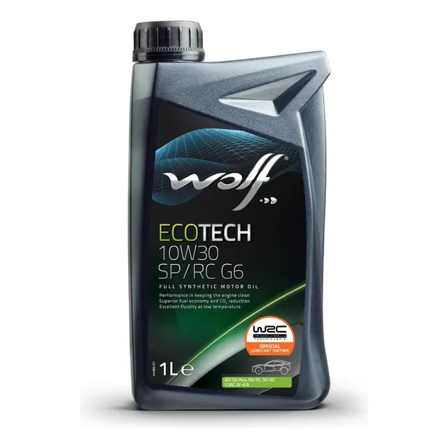 Aceite Wolf Ecotech 10w30 Sp/rc G6 Full Sintetico - 1l