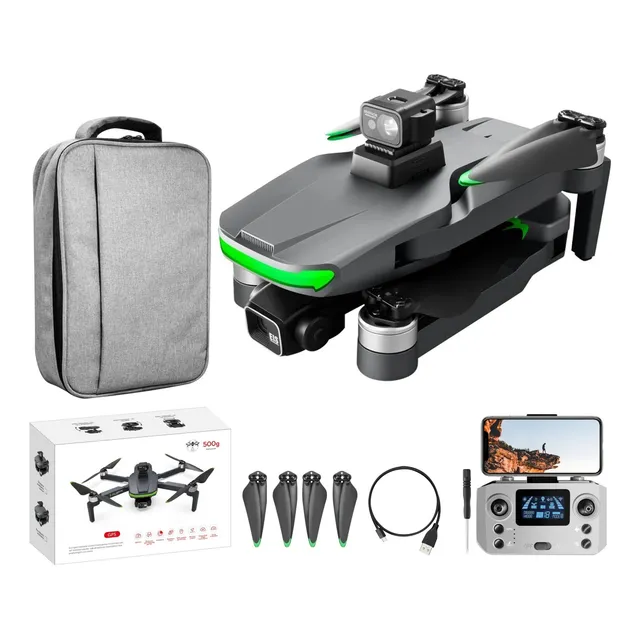Dron Profesional Fotografía Aérea 5g 8k 2 Cámaras 3 Batería