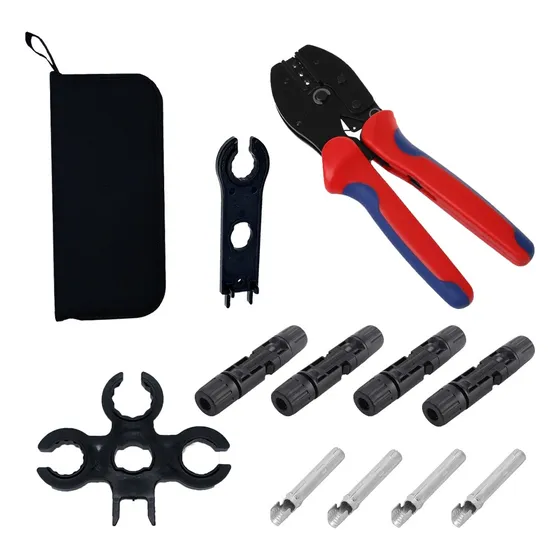 Kit Herramienta Crimpado Mc4 Para Panel Solar +12 Conectores