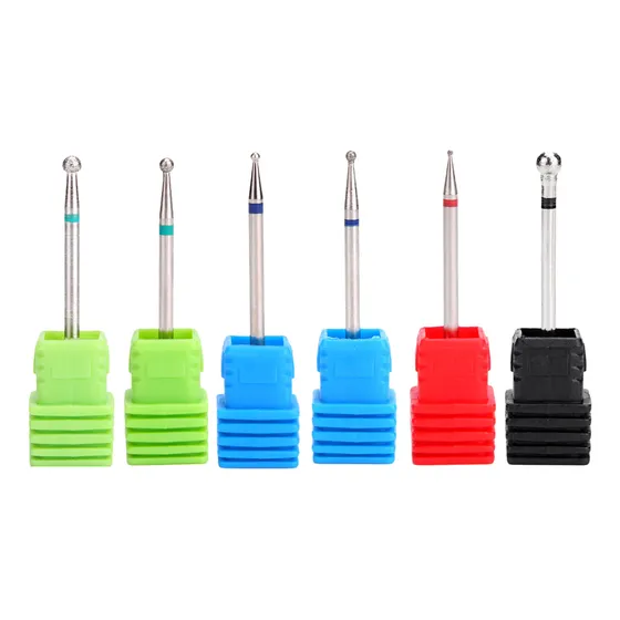 . 6 Puntas For Limar Brocas De Uñas