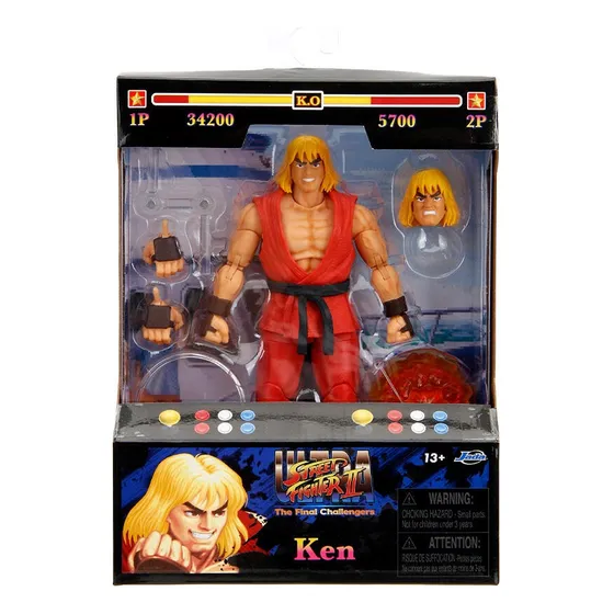Figura De Acción Ultra Street Fighter Ii Ken
