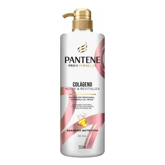 Shampoo Pantene® Colágeno Nutre & Revitaliza 510 Ml
