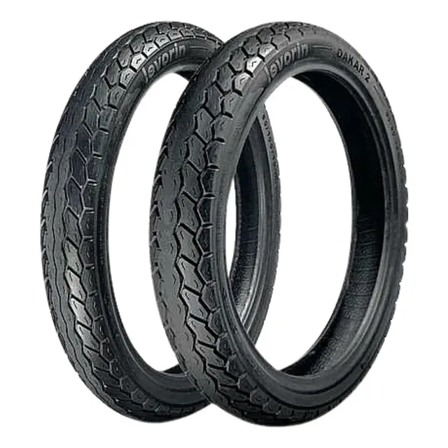 Par Pneu Levorin S/c 80/100-90/90-18 Titan Ybr Faze 150 160