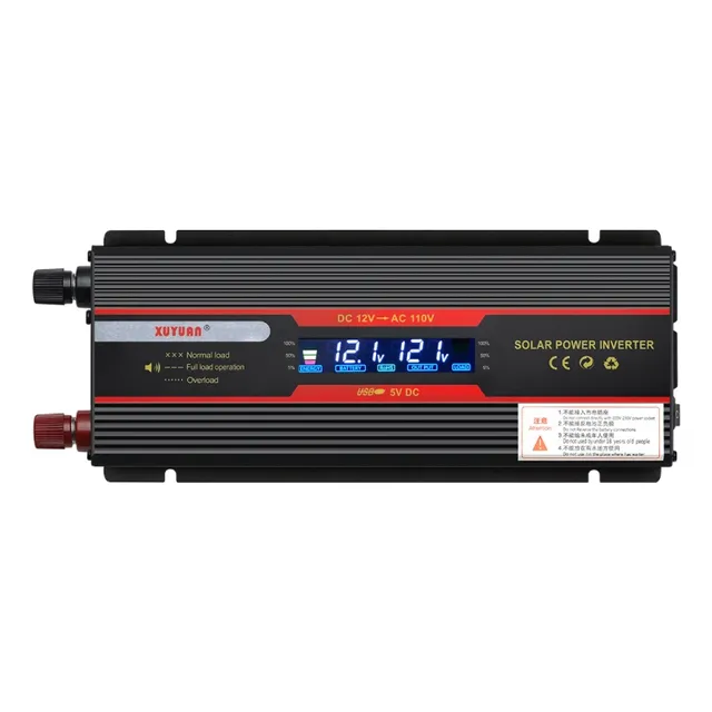 Inversor Inverter De Corriente 12v Dc A 110v Ac 850w