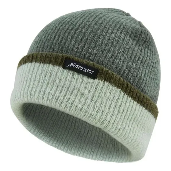 Gorro De Lana Tejido Beanie Unisex Abrigado Doble Naturehike