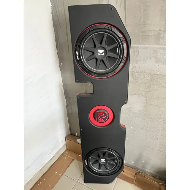 Cajon De Fibra De Vidrio Con 2 Buffer Kicker Para Ram
